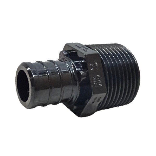 3/4" Plastic PEX (PPSU) MIP Adapter - Crimp (F1807) Type 2009504