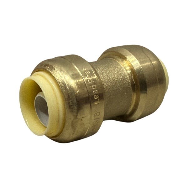 1/2" x 1/2" EZ-Bite Push-Fit Coupling 2012002