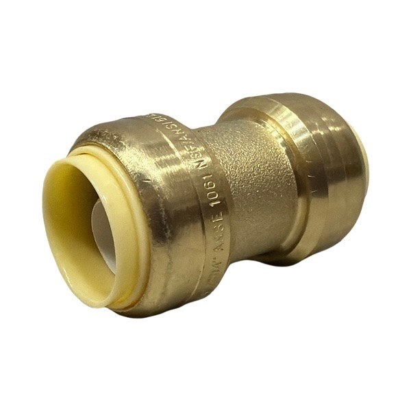 3/4" x 3/4" EZ-Bite Push-Fit Coupling 2012004