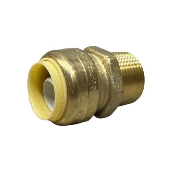 3/4" x 3/4" MIP EZ-Bite Push-Fit 2012022