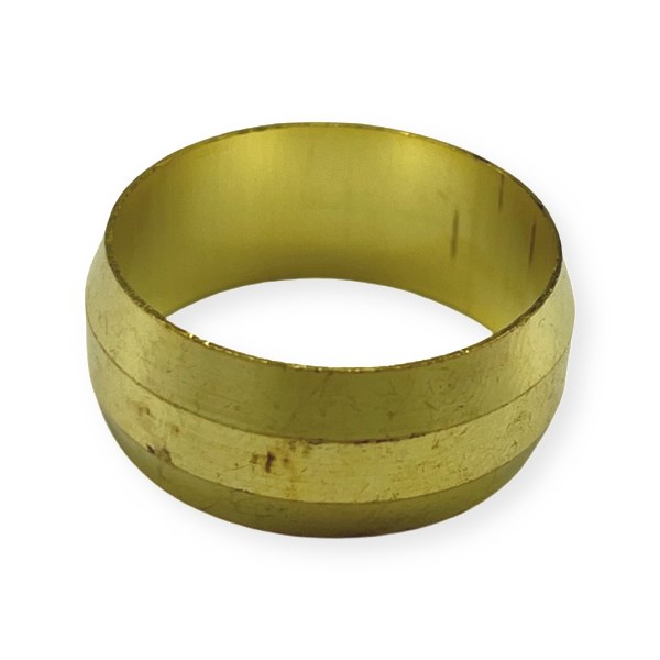 7/8" #60 Brass Compression Sleeve 2014014