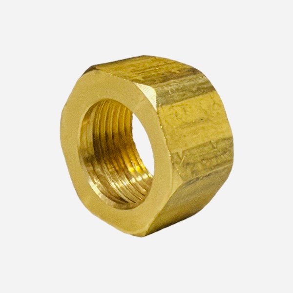 5/8" #61 Brass Compression Nut 2015010