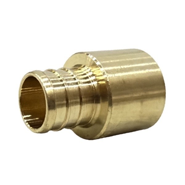 3/4" PEX x 3/4" Female Sweat Brass Straight Adapter (LF) - Crimp (F1807) Type 2051104