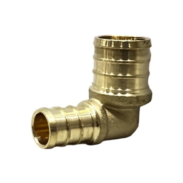 3/4" x 1/2" Brass PEX Elbow (LF) - Crimp (F1807) Type 2053006