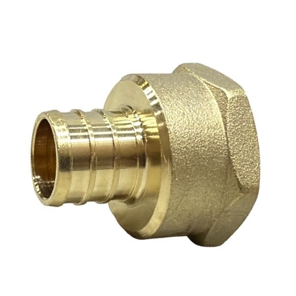 3/4" PEX x 3/4" *FIP* Brass Straight Adapter (LF) - Crimp (F1807) Type 2059006