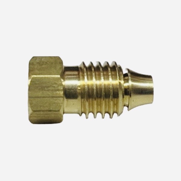 1/8" Brass Pilot Nut 2130002