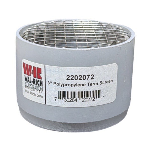 3" Polypropylene Termination Screen 2202072