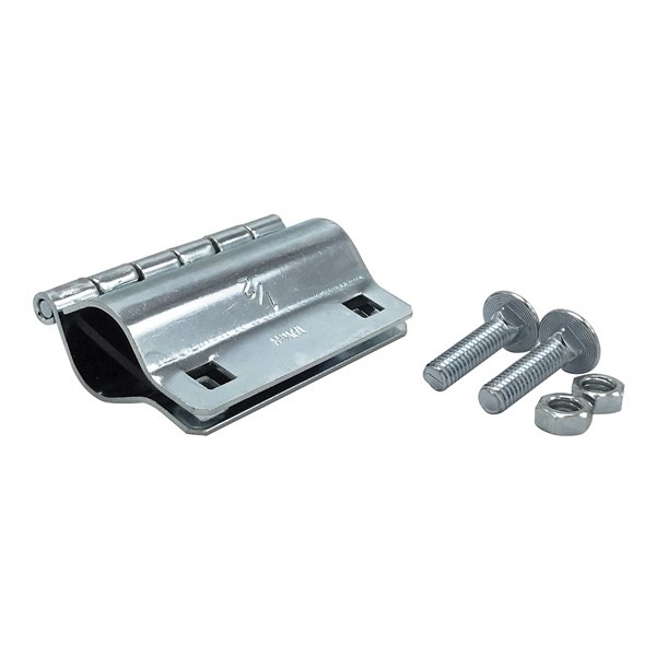 1/2" Hinged Steel Pipe Clamp 2206002