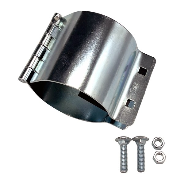 3" Hinged Steel Pipe Clamp 2206030