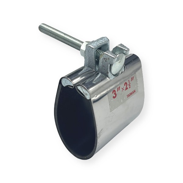 2 1/2" x 3" Stainless Steel Wrap-Around Repair Clamp 2206116