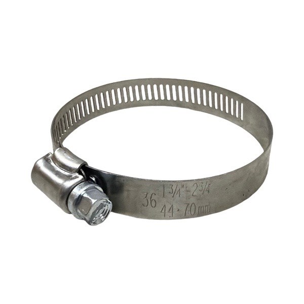 #36 2" Stainless Hose Clamp With Carbon Screw 2208036