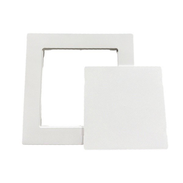 8" x 8" White ABS Snap-In Access Panel 2213004