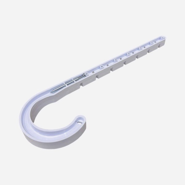1 1/2" ABS J-Hook 2390002