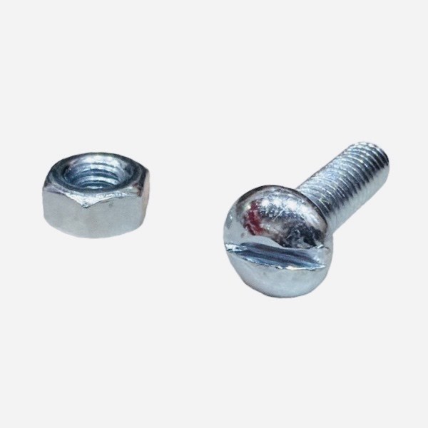 1/4" x 1" Stove Bolts With Nuts (100 pack) 2401002