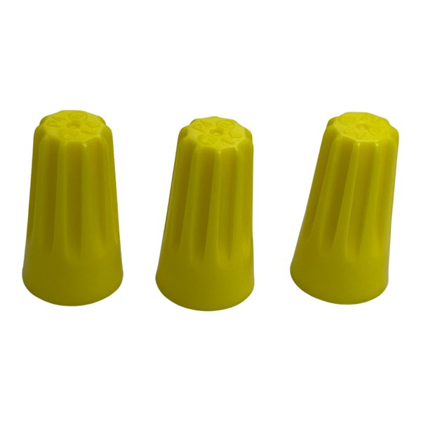Yellow Wire Nuts (100 Pack) 2401204