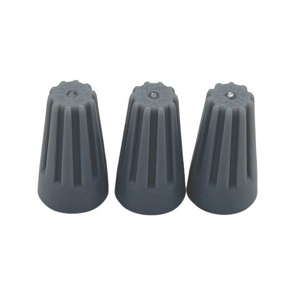 Gray Wire Nuts (100 Pack) 2401210
