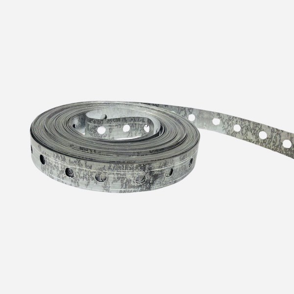3/4" x 50' 28G Band Iron- Alternating Holes 2406007