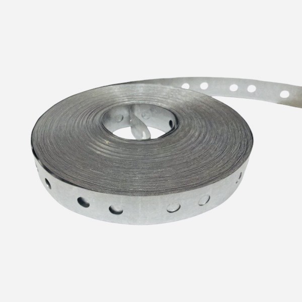 3/4" x 100' 28G Band Iron- Alternating Holes 2406009