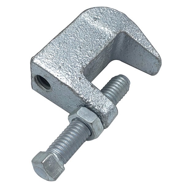 3/8" Wide Jaw Top Beam Clamp - Galvanized 2410014