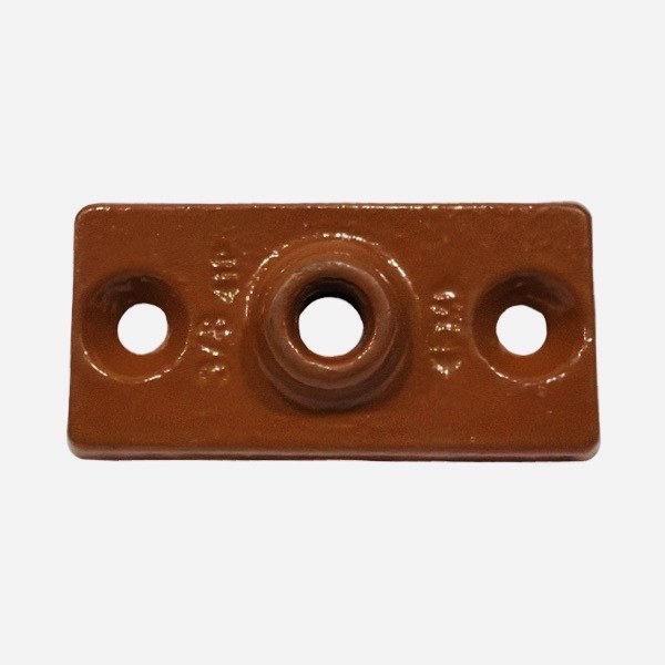 3/8" Copper 3-HOLE Ceiling Flange 2412012