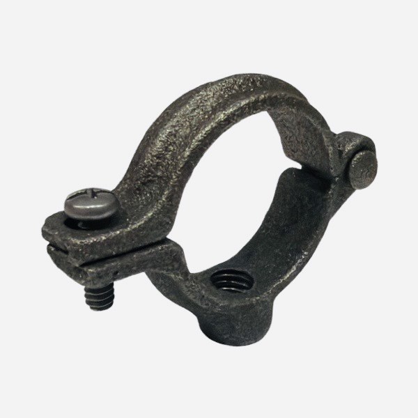 1" Black Split-Ring Hanger (Hinge-Type) 2413026