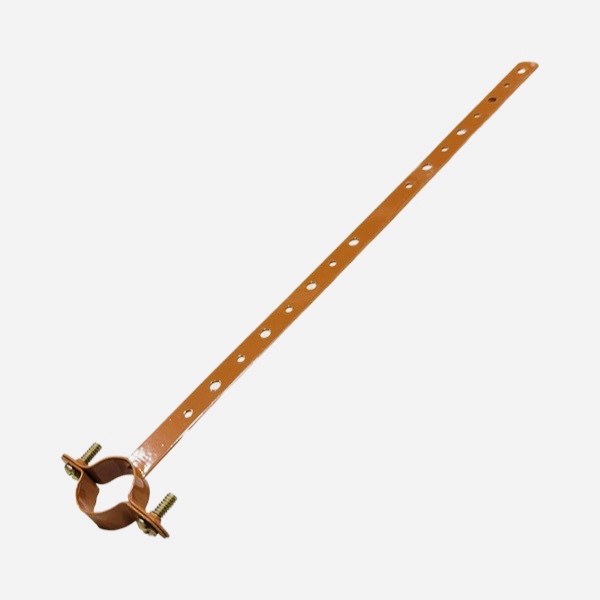 3/4" x 12" Copper-Plated Milford Hanger 2419604