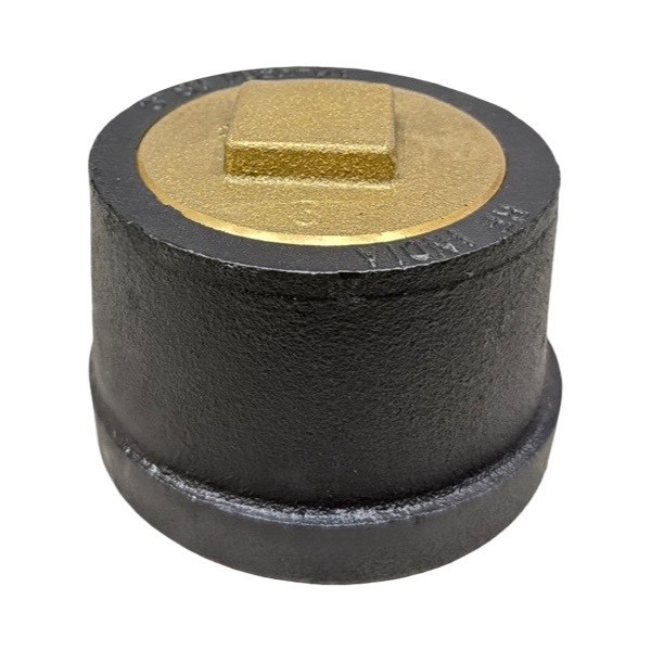 3" Push-On Cleanout Less Gasket (Service Weight) with Raised Head Plug 2423102
