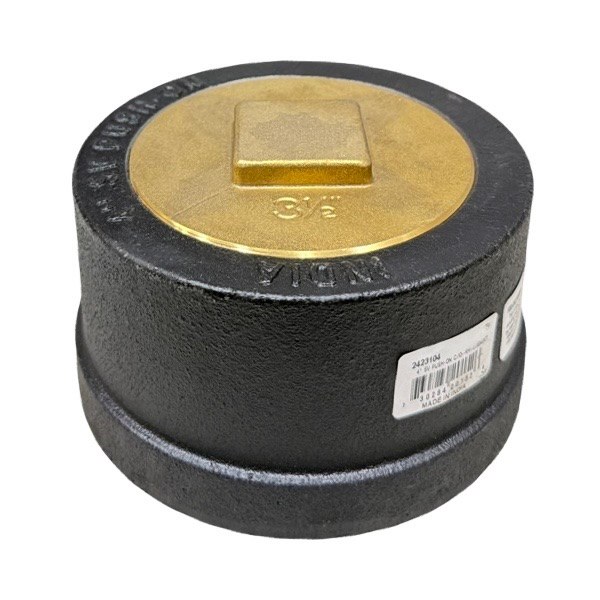 4" Push-On Cleanout Less Gasket (Service Weight) with Raised Head Plug 2423104