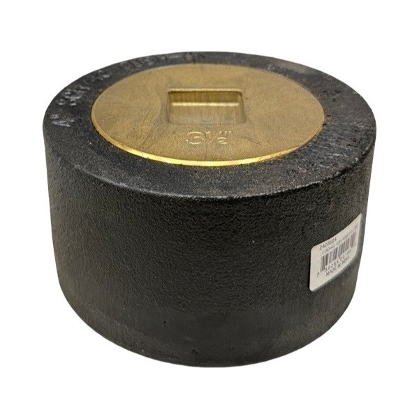 4" Schedule 40 Push-On Cleanout Less Gasket with Countersunk Plug 2423604
