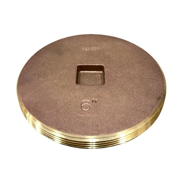6" Countersunk Head Brass Plug 2424314