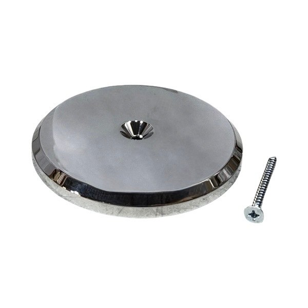 5" Flat Chrome-Plated ABS Cleanout Cover 2424604