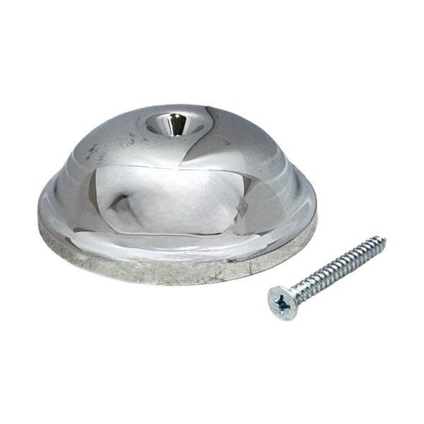 4" Bell Chrome-Plated ABS Cleanout Cover 2424622