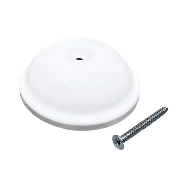 4" Bell White ABS Cleanout Cover 2424670