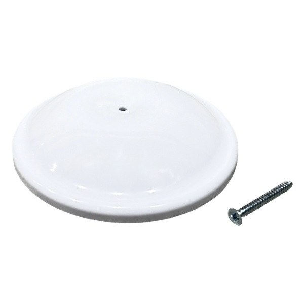 7" Bell White ABS Cleanout Cover 2424674