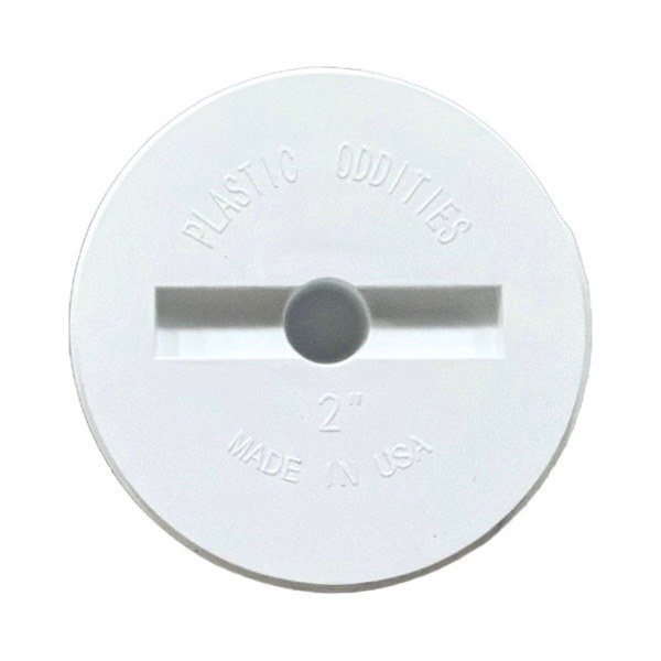 2" PVC Countersunk Cleanout Plug 2424802