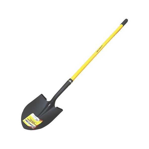 Round Point Fiberglass Long Handle Shovel 2433404