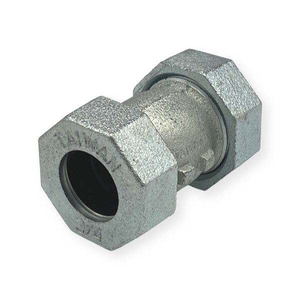3/4" Short Galvanized Compression Coupling 2560004