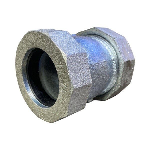 1 1/2" Short Galvanized Compression Coupling 2560010