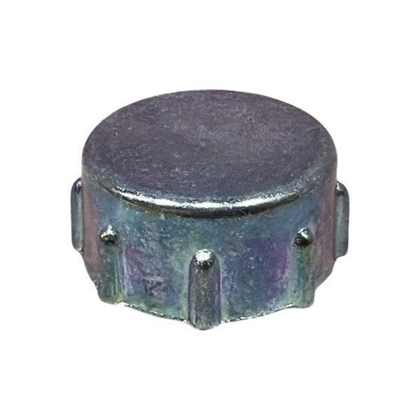 3/4" FHT Brass Plated Hose Cap 2606002