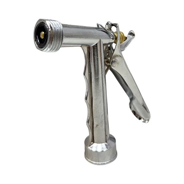 Chrome-Plated Die-Cast Pistol Gript Hose Nozzle 2609002