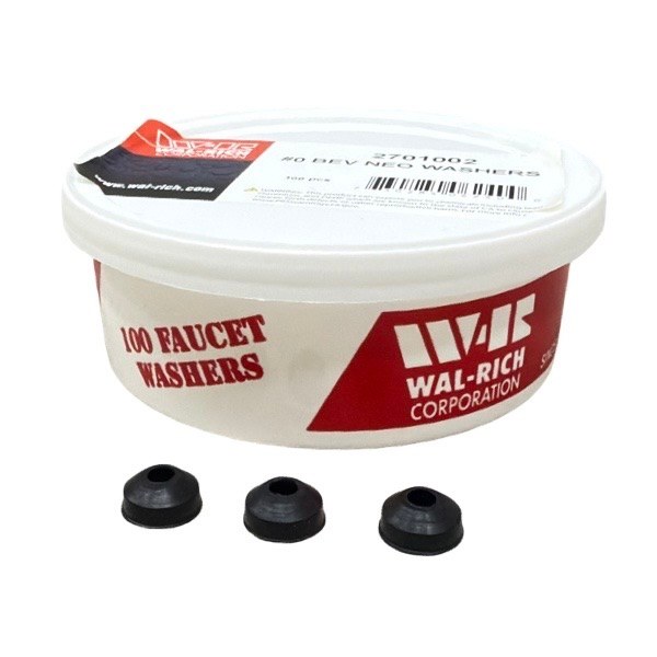 #0 Beveled Neoprene Washers 2701002