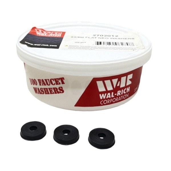 #3/8M Flat Neoprene Washers 2702012