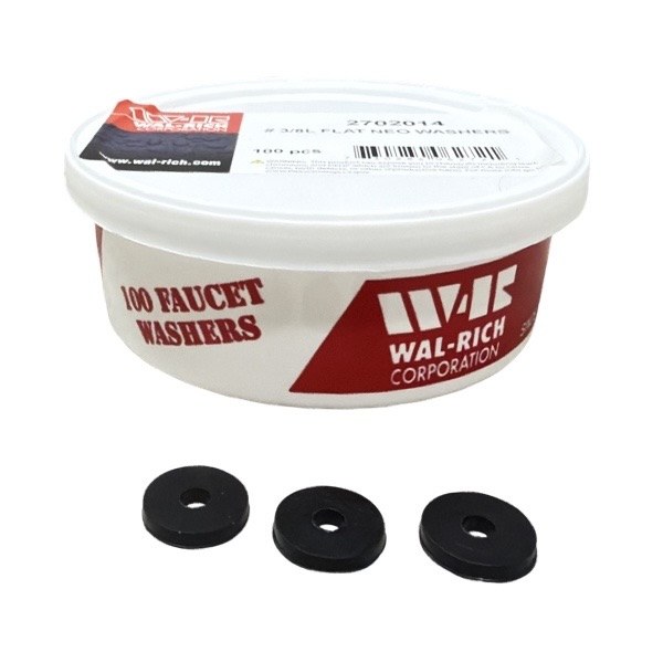 #3/8L Flat Neoprene Washers 2702014