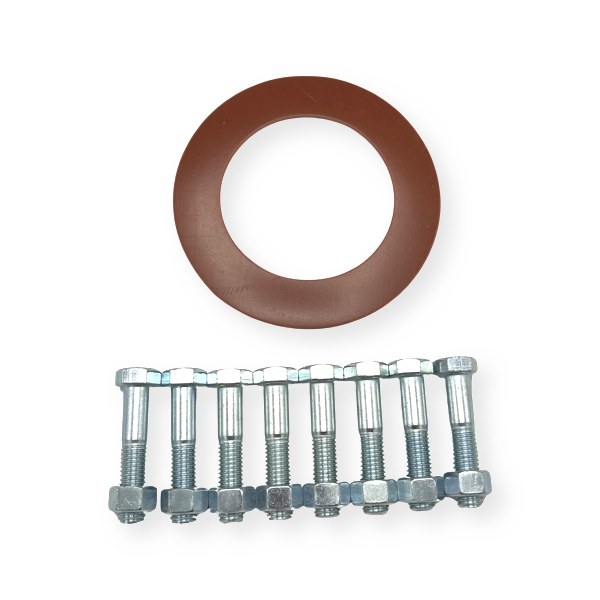 6" Ring Gasket Kit with Bolts & Nuts - Rubber 2737716