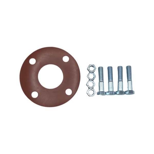 2 1/2" Full-Face Gasket Kit with Bolts & Nuts - Rubber 2739404