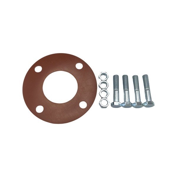 3" Full-Face Gasket Kit with Bolts & Nuts - Rubber 2739406