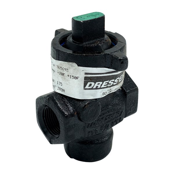 Dresser 3/4" Style 175 Lubricated Plug Valve 2817112