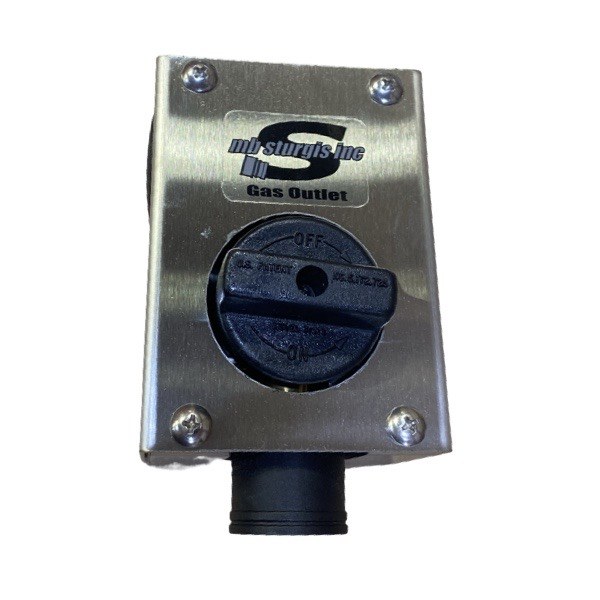 Outdoor Gas Outlet Box - Stainless Steel 2863004