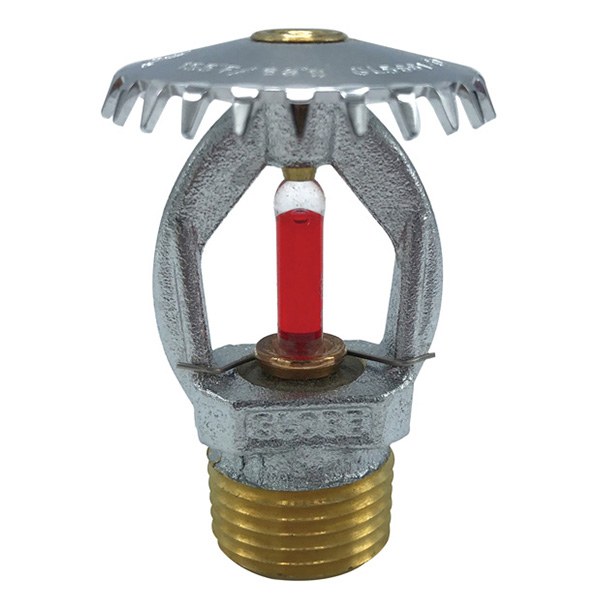 1/2" Fire Sprinkler Head - Upright - Chrome-Plated 2870006