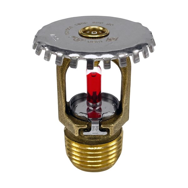 1/2" Fire Sprinkler Head - Upright - Rough-Brass 2870008